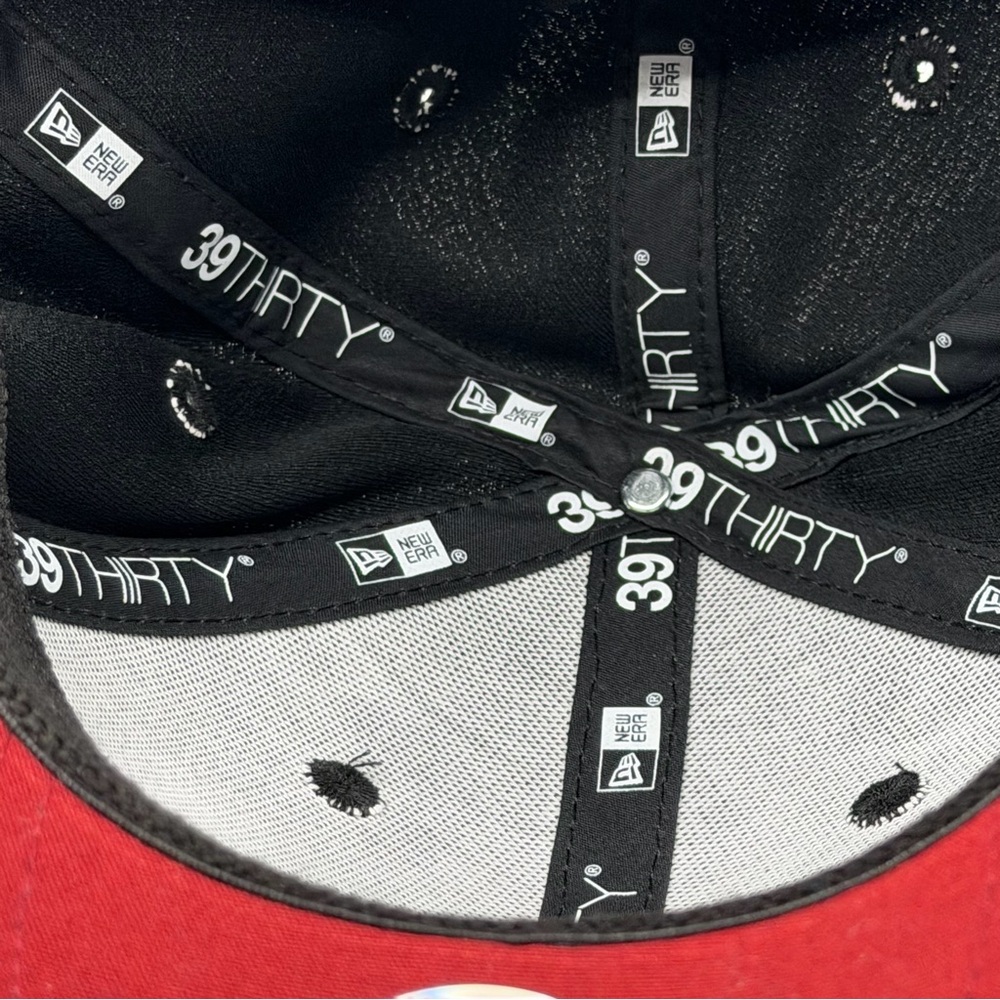 Arizona Diamondbacks New Era 39THIRTY Fitted Stretch Cap Small/Medium Black/Red - Picture 5 of 6